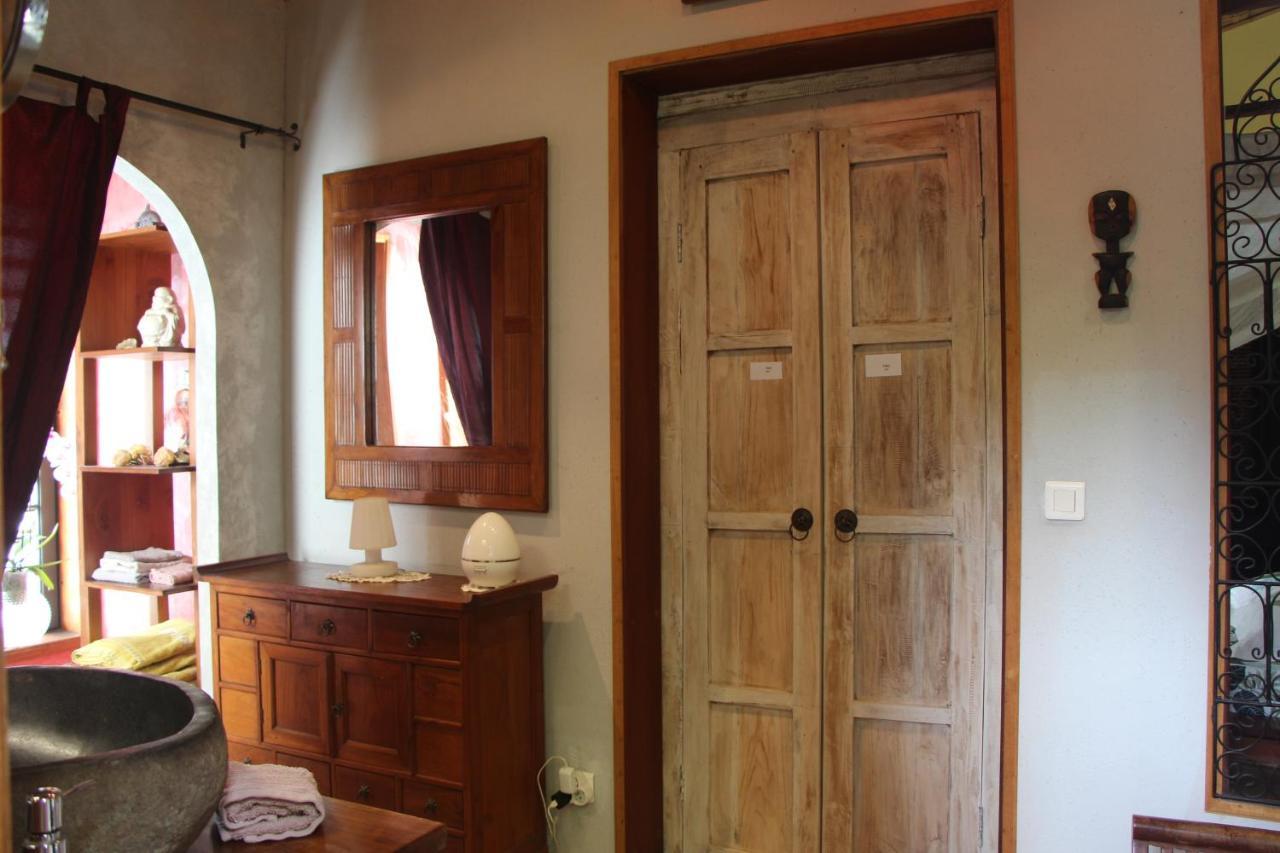 La Liane De Jade 974-Lodge Le Palissandre - Jacuzzi Privatif - Piscine Chauffee Le Bois de Nefles  Luaran gambar
