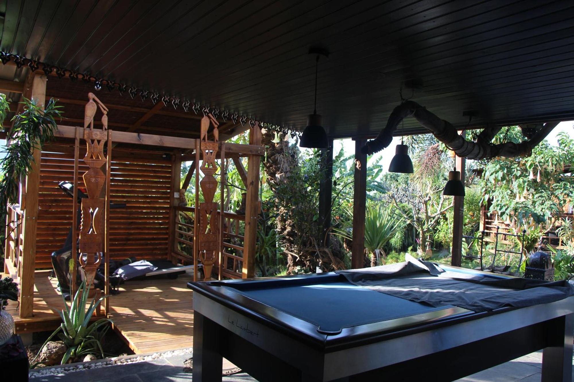 La Liane De Jade 974-Lodge Le Palissandre - Jacuzzi Privatif - Piscine Chauffee Le Bois de Nefles  Luaran gambar