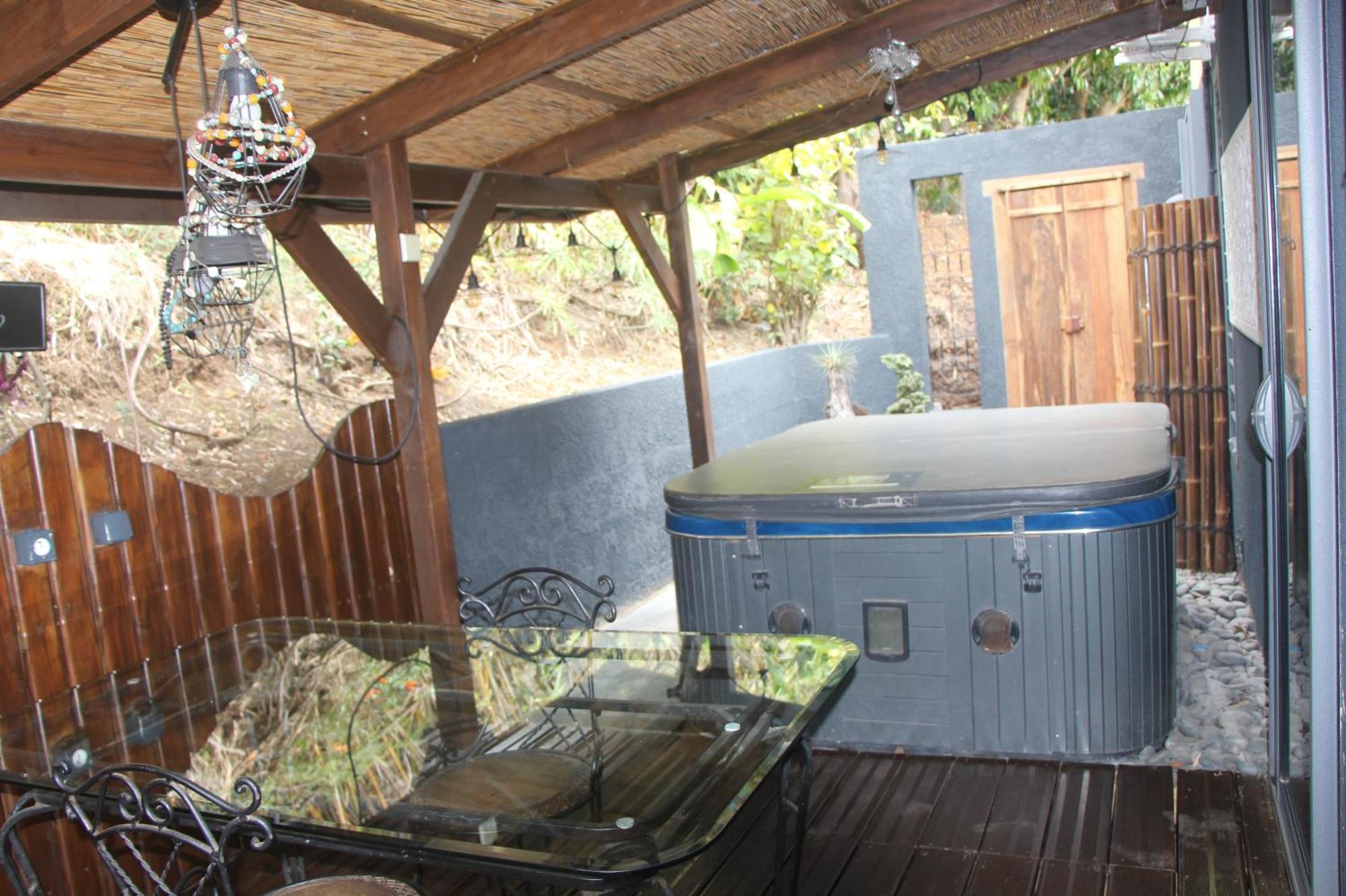 La Liane De Jade 974-Lodge Le Palissandre - Jacuzzi Privatif - Piscine Chauffee Le Bois de Nefles  Luaran gambar