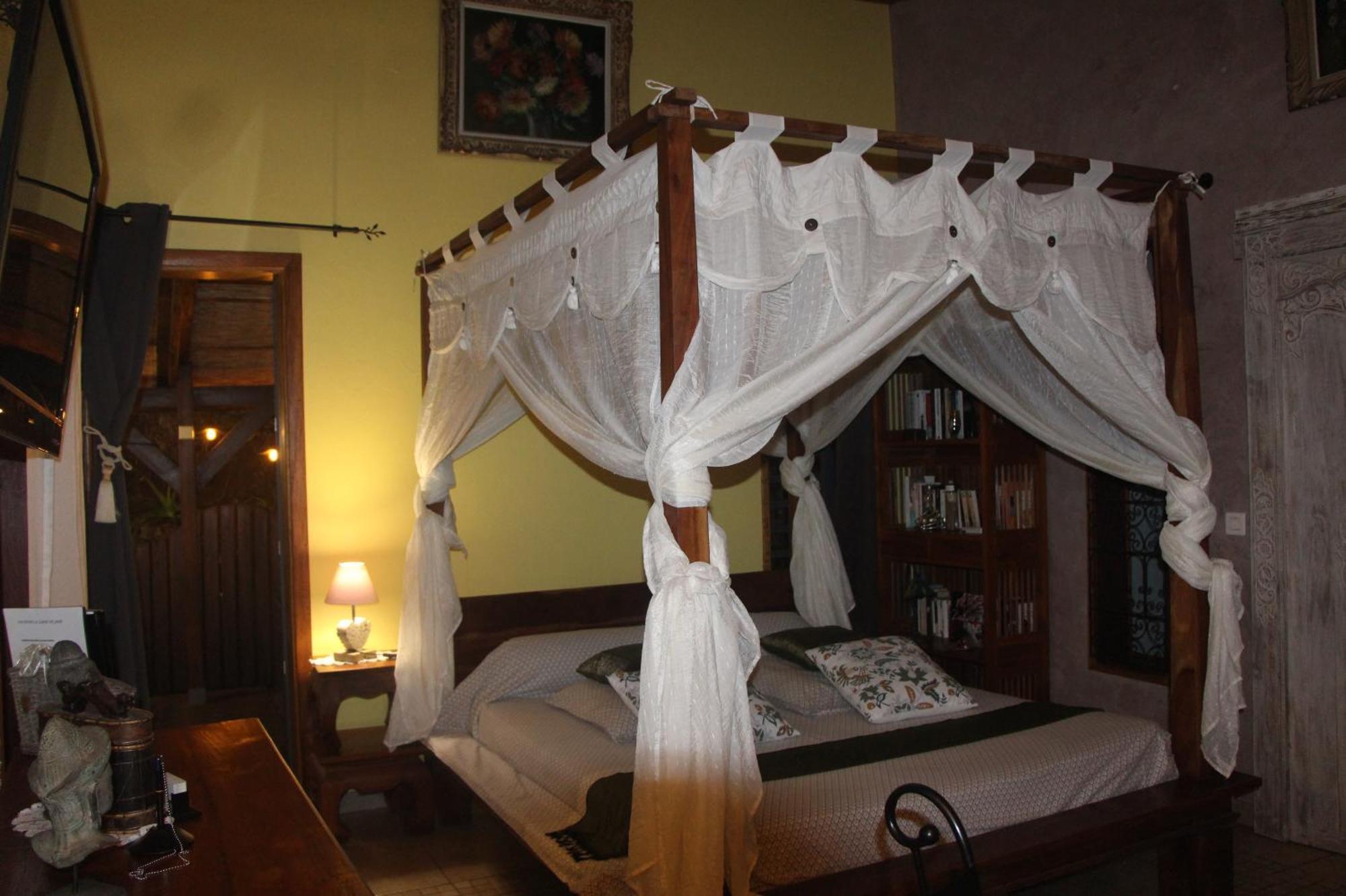 La Liane De Jade 974-Lodge Le Palissandre - Jacuzzi Privatif - Piscine Chauffee Le Bois de Nefles  Luaran gambar