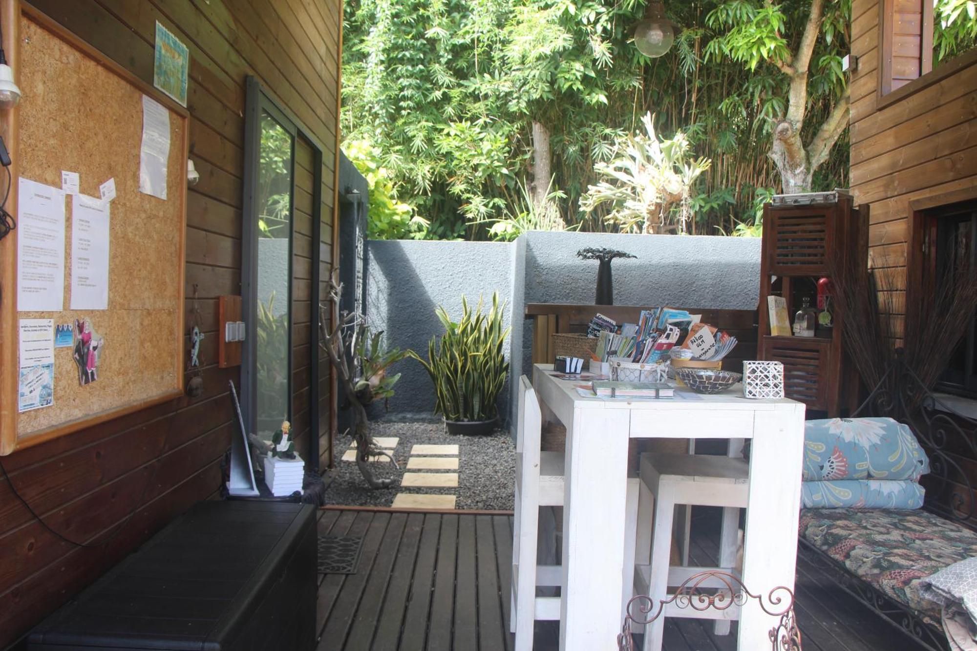 La Liane De Jade 974-Lodge Le Palissandre - Jacuzzi Privatif - Piscine Chauffee Le Bois de Nefles  Luaran gambar